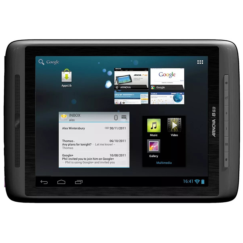 Планшет Archos Arnova 8 TFT 8"/8Gb/800x600/And 2.1 Eclair/WiFi/Micro SD (501727)