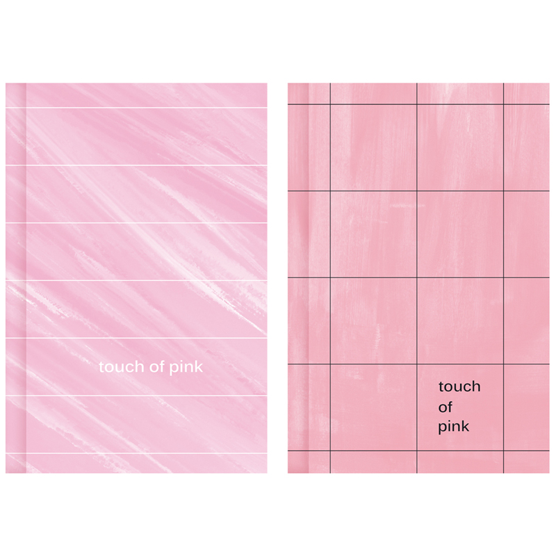 Бизнес-блокнот А6, 64л., BG "Touch of pink", матовая ламинация