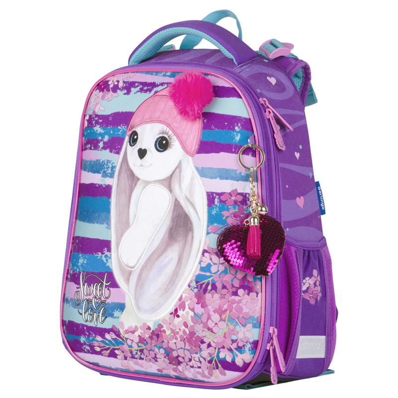 Ранец Berlingo Expert "Bunny" 37*28*16 см, 2 отделения, 2 кармана, анатомическая спинка