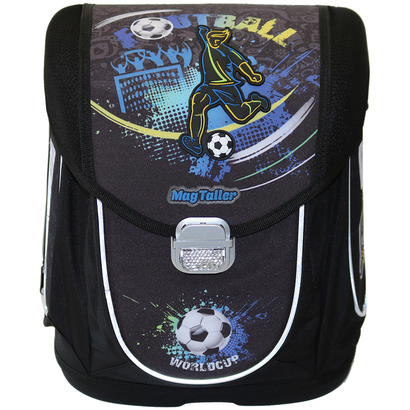 Ранец MagTaller Ezzy III "Football", 38*32*23см, 1 отделение, 3 кармана, эргономичная спинка