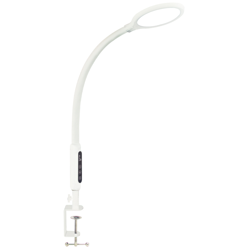 УЦЕНКА-Светильник на струбцине профессиональный Artstyle "TL-410W", 18Вт, LED, сенс. упр., белый