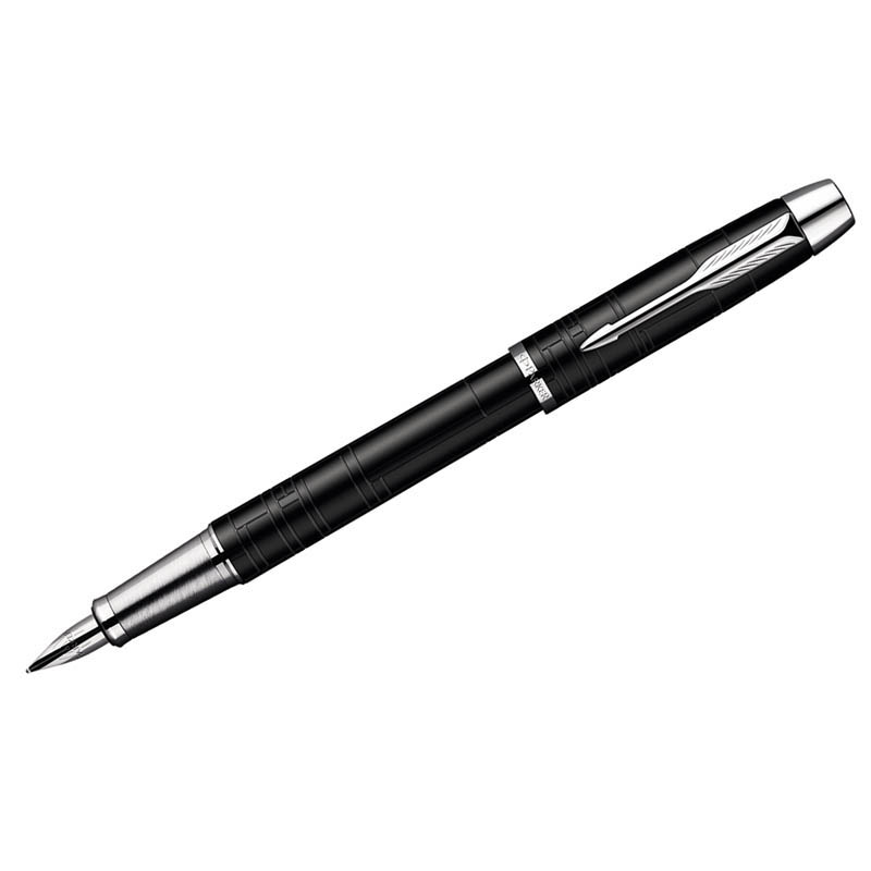 Ручка перьевая Parker "IM Premium Matte Black CT" 0,8мм, подар. уп.
