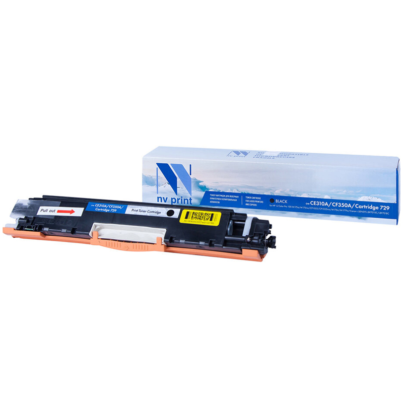 Картридж совм. NV Print CE310A/CF350A/Canon 729 черный для HP LJ & Canon i-SENSYS (1300стр.)