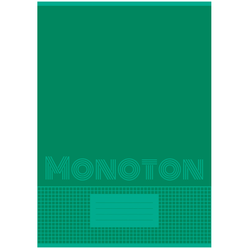 Тетрадь 48л., А4, линия BG "Monoton"