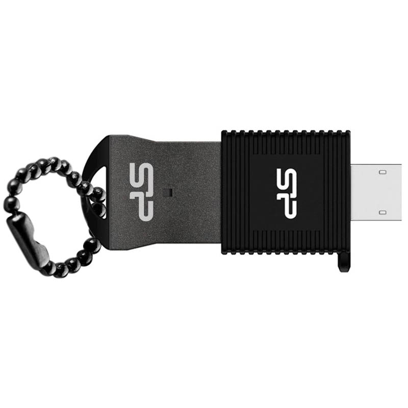 Память SiliconPower "Touch T01"   8GB, USB2.0 Flash Drive, черный