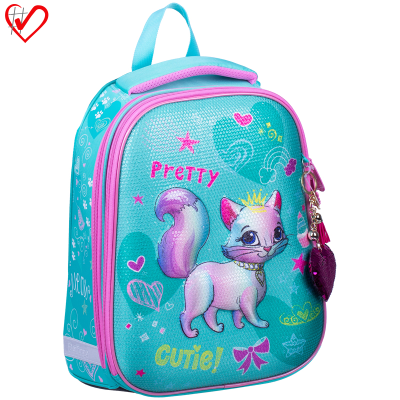 Ранец Berlingo Expert "Cutie kitty" 37*28*16см, 2 отделения, 1 карман, анатомическая спинка