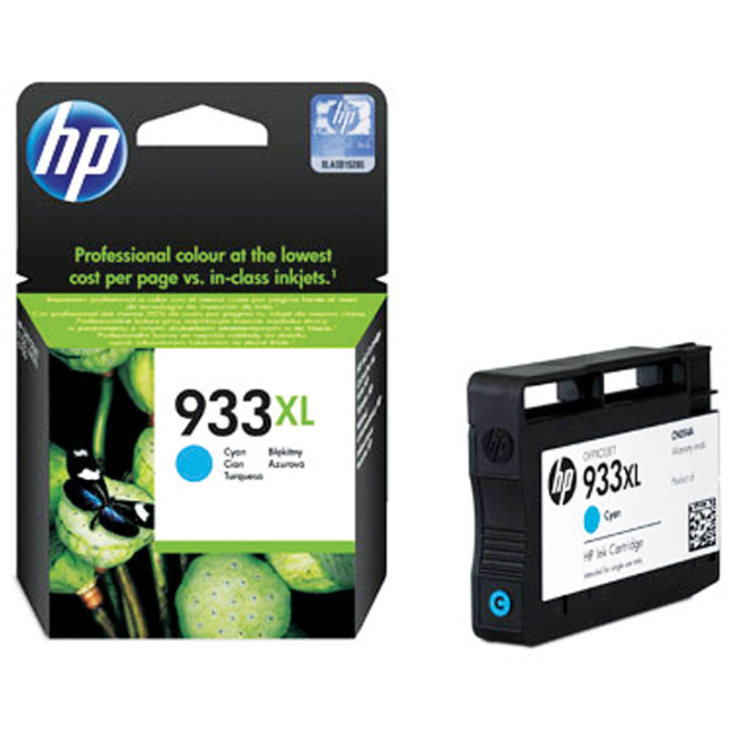 Картридж ориг. HP CN054AE (№933XL) голубой для OfficeJet 6100/6600/6700 (825стр.)