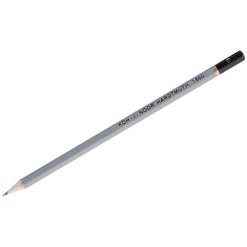 Карандаш ч/г Koh-I-Noor "1860" F, заточен.