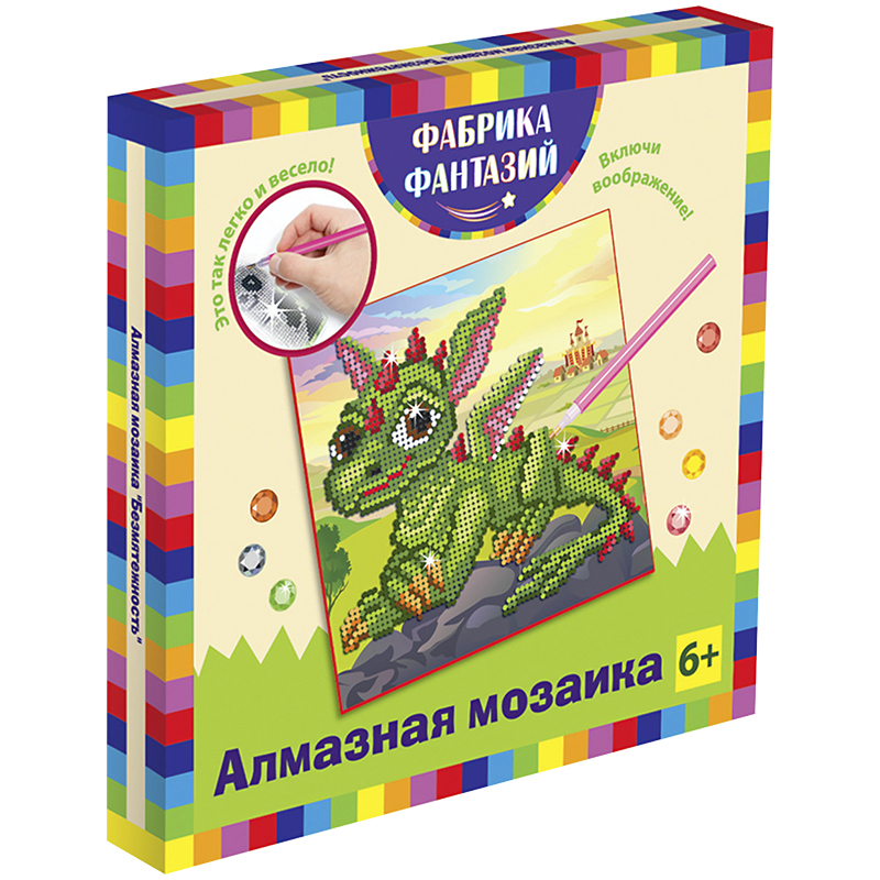 Аппликация из алмазной мозаики 20*20 Фабрика фантазий "Безмятежность"