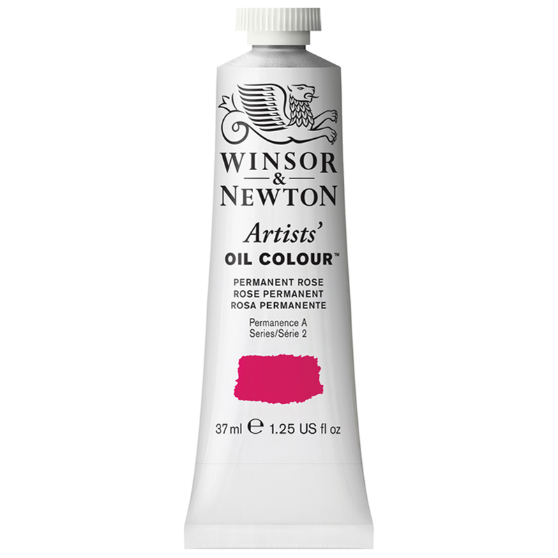 Краска масляная профессиональная Winsor&Newton "Artists Oil", 37мл, перманентный розовый