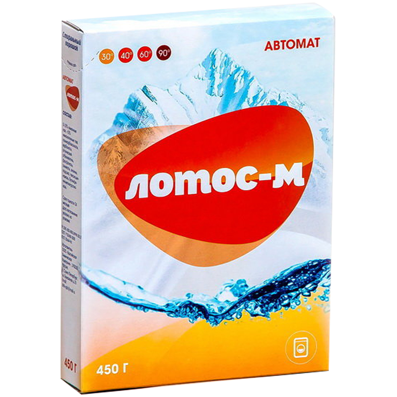 Порошок для машинной стирки Лотос-М "Автомат", 450г