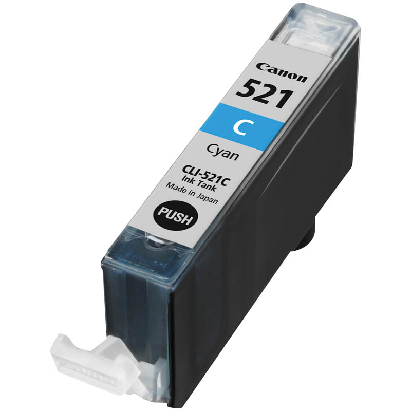 Картридж ориг. Canon CLI-521C голубой для Canon PIXMA iP-3600/4600/MP-540/620/630/980 (535стр)