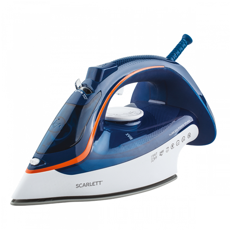 Утюг Scarlett SC-SI30K35, 2400Вт, керамическое покрытие, самоочистка, антикапля, защита от накипи