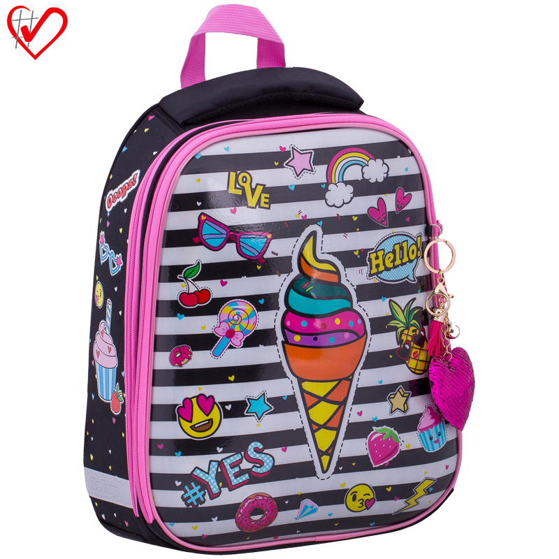 Ранец Berlingo Expert "Ice ice-cream" 37*28*16 см, 2 отделения, 1 карман, анатомическая спинка