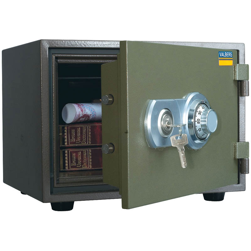 Сейф огнестойкий Valberg FRS-30 CL (замки: ключ + мех/код), класс 60Б