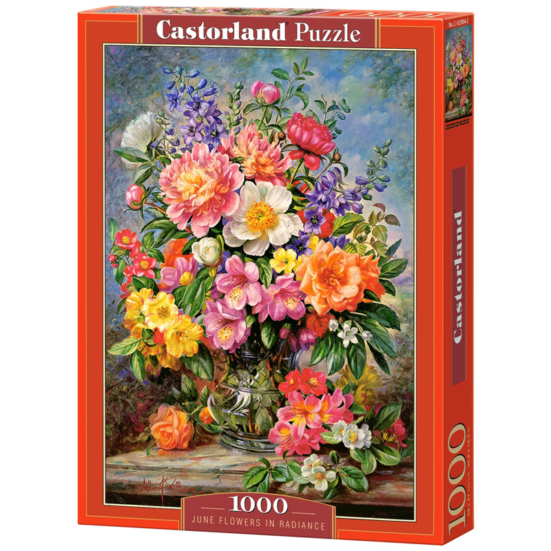 Пазл 1000 эл. Castorlаnd "Цветы"