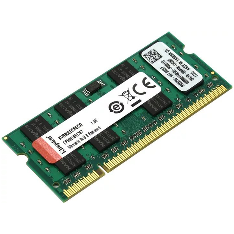 Модуль памяти Kingston DDR-II 2Gb (PC2-6400) 800MHz SO-DIMM CL6
