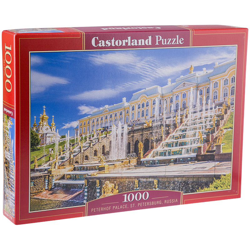 Пазл 1000 эл. Castorlаnd "Петергоф", картонная коробка