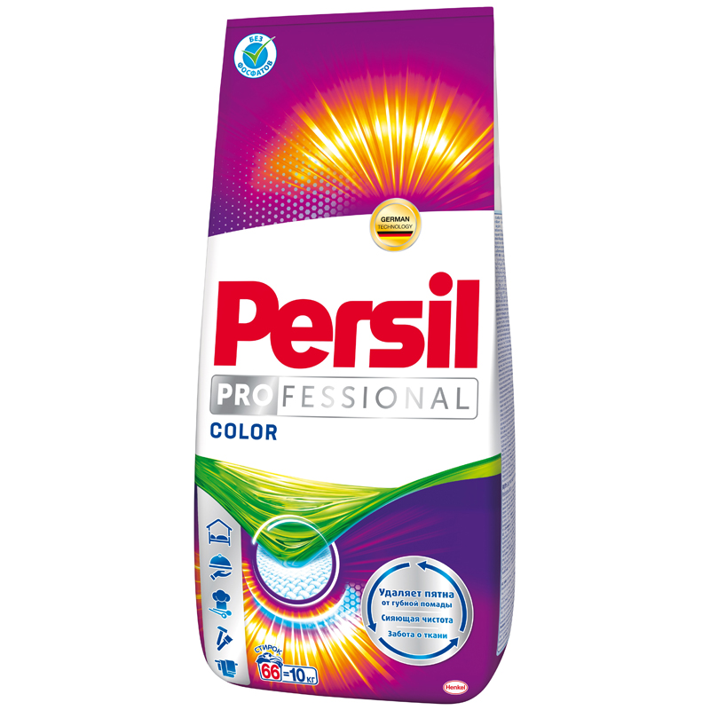 Порошок для машинной стирки Persil "Color", для цветного белья, 10кг