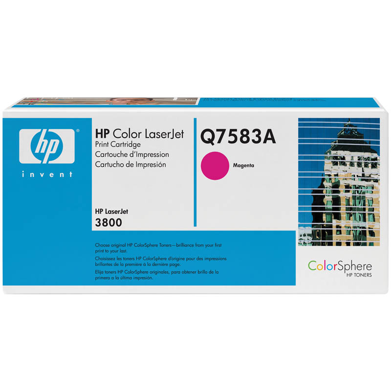 Картридж ориг. HP Q7583A пурпурный для Color LJ 3800/CP3505 (6000стр)