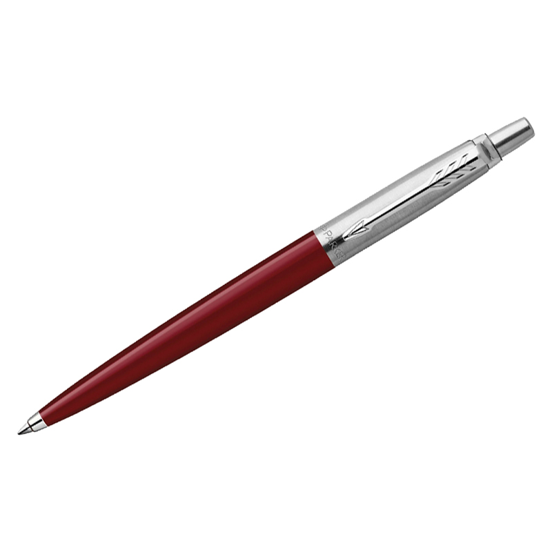 Ручка шариковая Parker "Jotter Red" синяя, 1,0мм, кнопочн., пластик. корпус