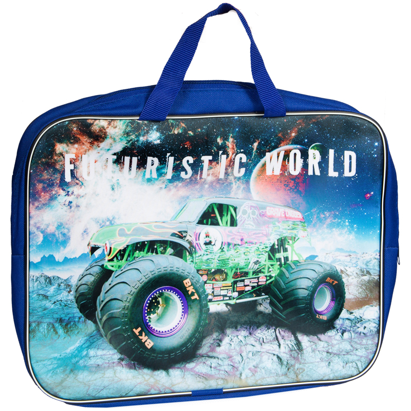 Папка с ручками А4 ArtSpace "Monster Truck", полиэстер, 70мм