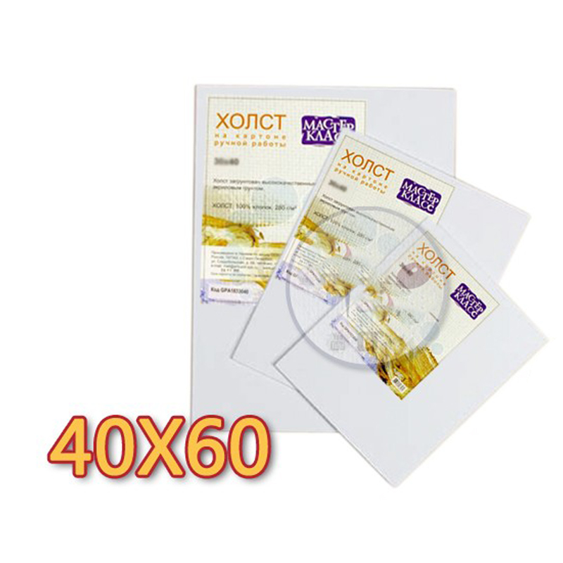 Холст на карт. грунт.(акрил) 40х60 см,100% хлопок.