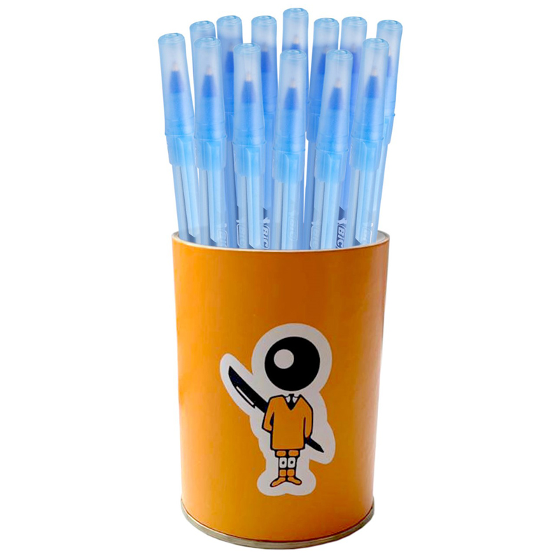 Ручка шариковая Bic "Round Stic" синяя, 1,0мм