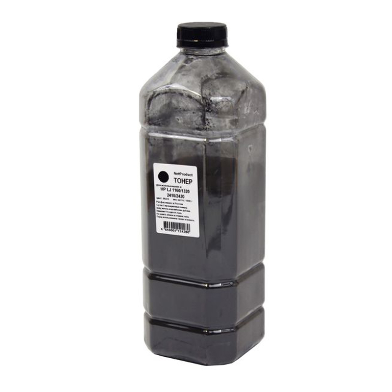Тонер совм. Hi-black (NetProduct), 1кг., универсальный для Kyocera TK-17/TK-18/TK100/120/130/TK410