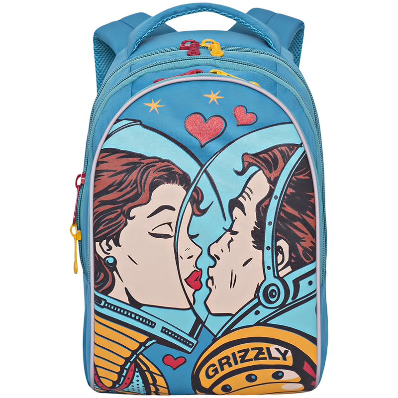 Рюкзак Grizzly, 28*41*20см, 3 отделения, анатомическая спинка