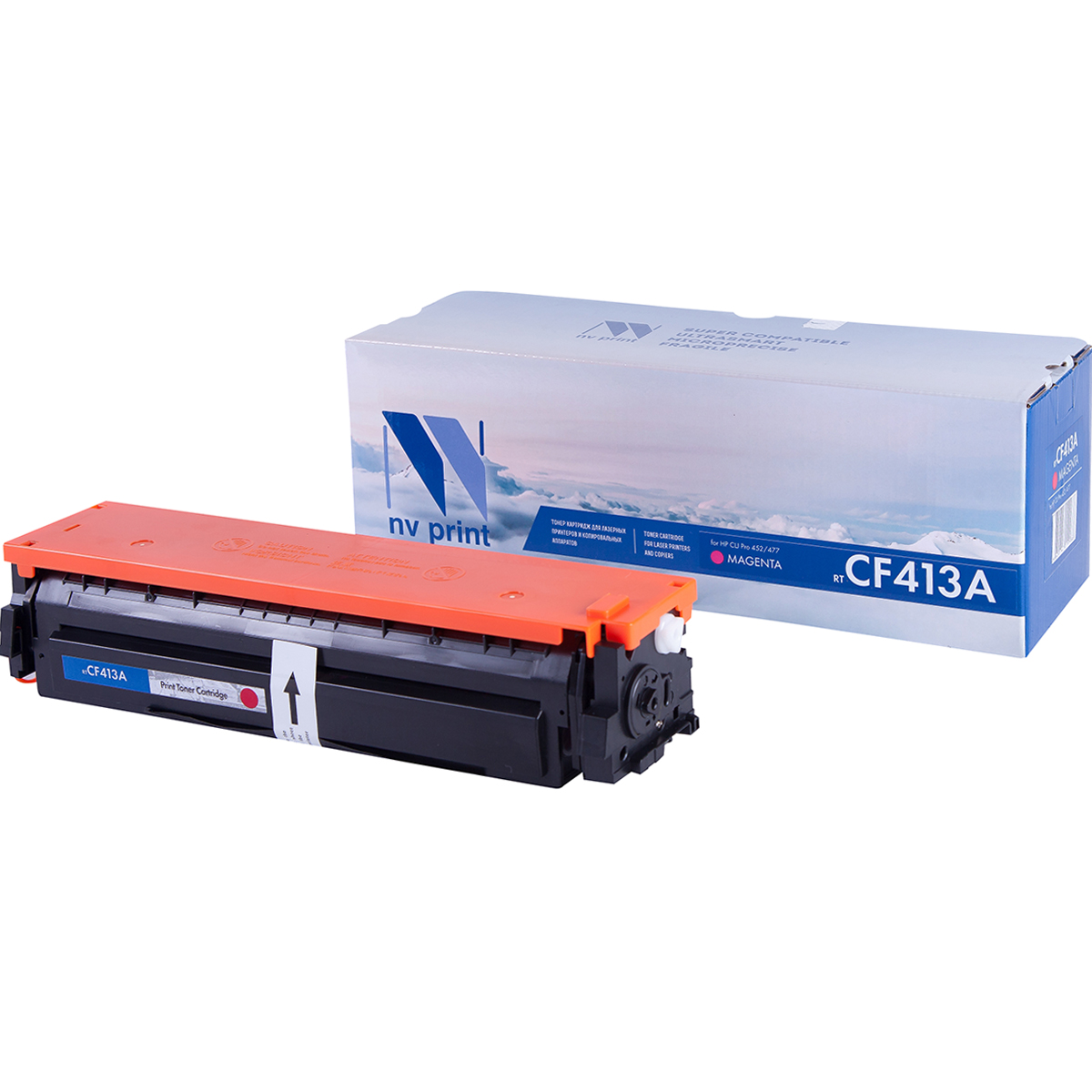 Картридж совм. NV Print CF413A пурпурный для HP LJ Pro M377dw/M452nw/M452dn/M477fdn/M477fd (2300стр) (ПОД ЗАКАЗ)