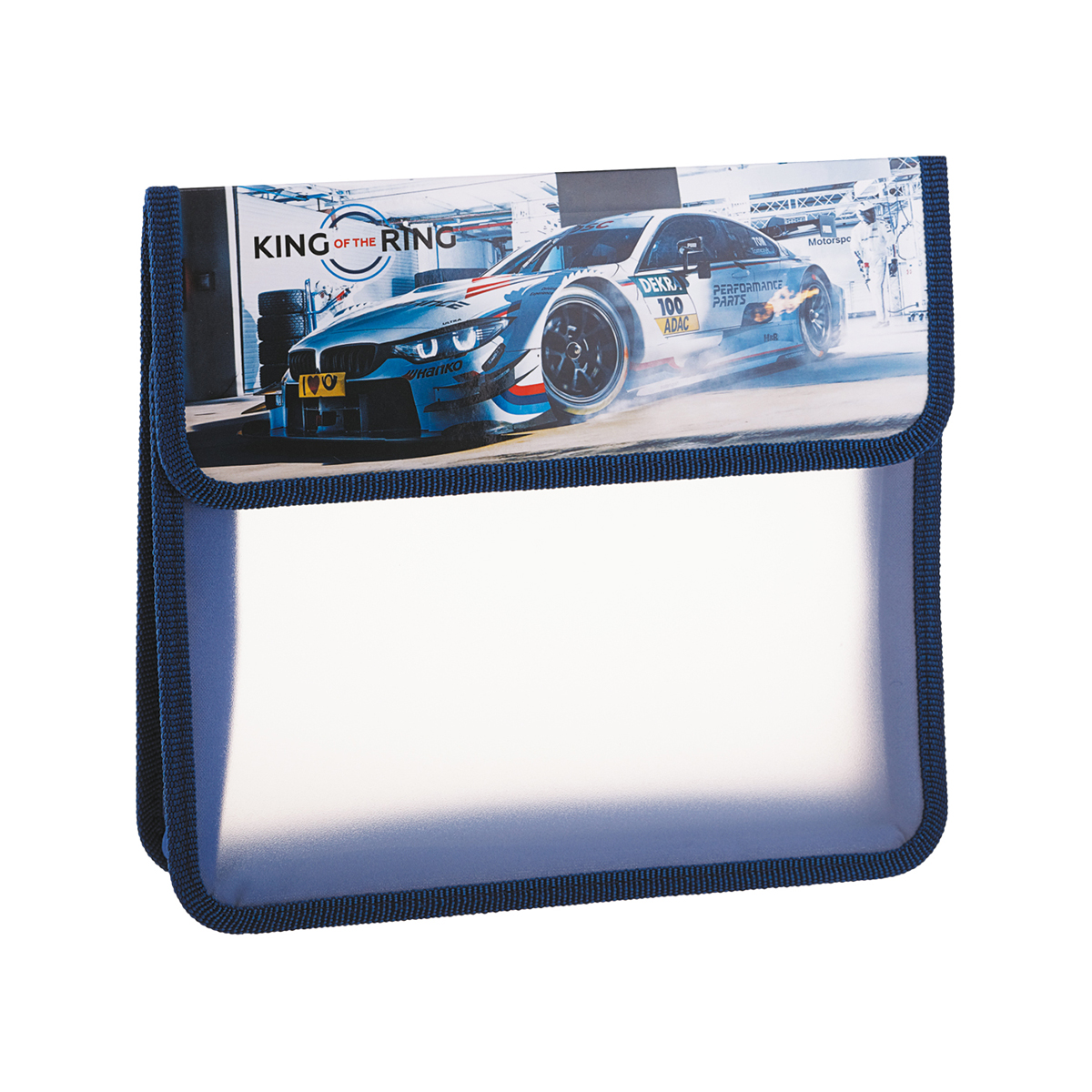 Папка для тетрадей 2 отделения, А5, ArtSpace "High performance", пластик, на липучке