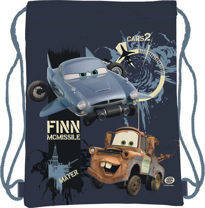 Мешок для обуви 1 отделение Академия Групп "Cars"