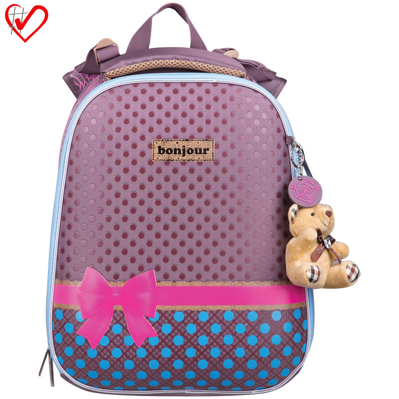 Ранец Berlingo Expert "Bonjour" 37*29*18см, 2 отделения, анатомическая спинка