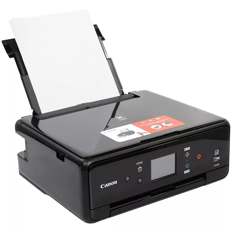 МФУ струйное Canon Pixma TS6040 Black (A4, 15ppm, LCD, USB2.0, двусторонняя печать, Wi-Fi)