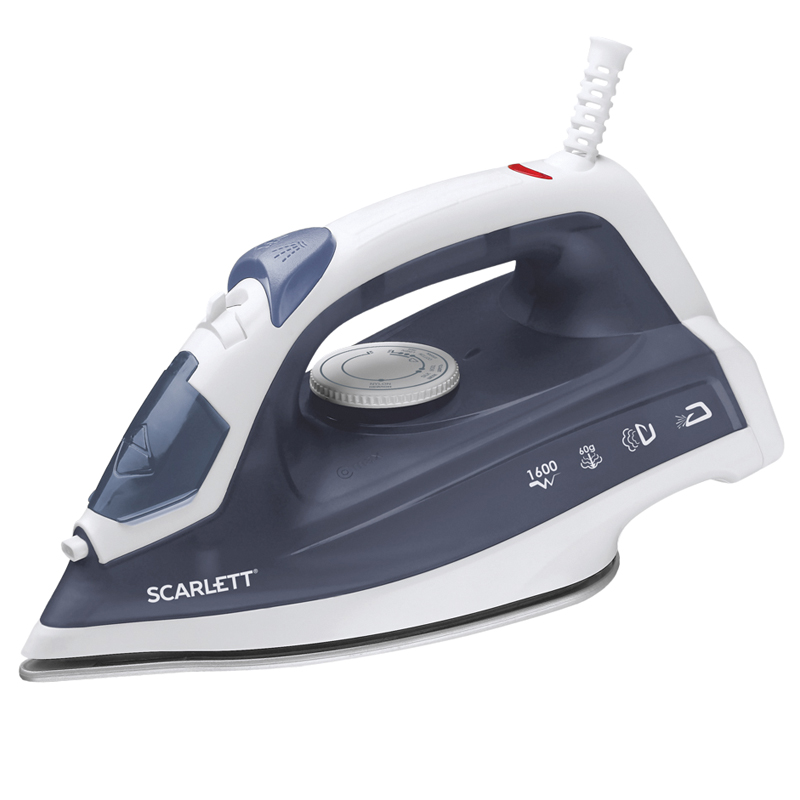 Утюг Scarlett SC-SI30P08, 1600Вт, антипригарное покрытие, самоочистка