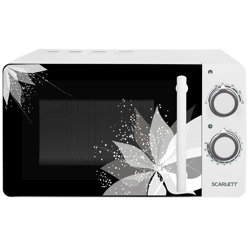 Микроволновая печь Scarlett SC-MW9020S06M, 20л, механическое управление, белая