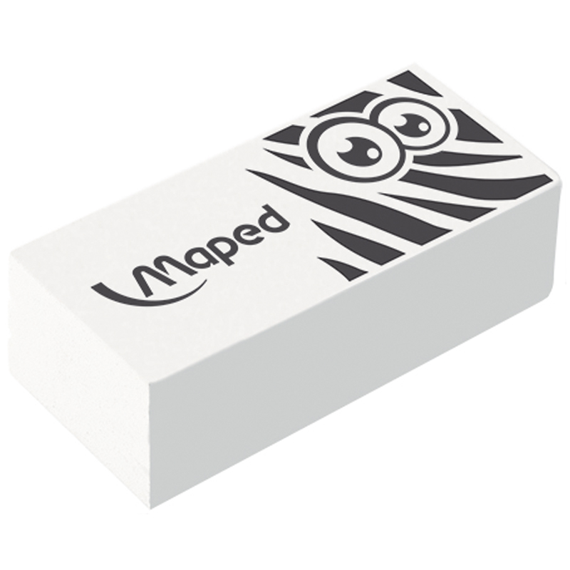 Ластик Maped "Pulse Technic Mini" прямоугольный, пластик, 39*18,2*12,6мм