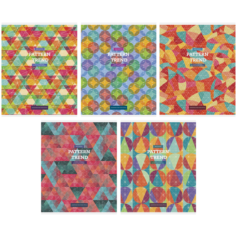 Тетрадь 48л., А5, клетка ArtSpace "Узоры. Pattern trend"
