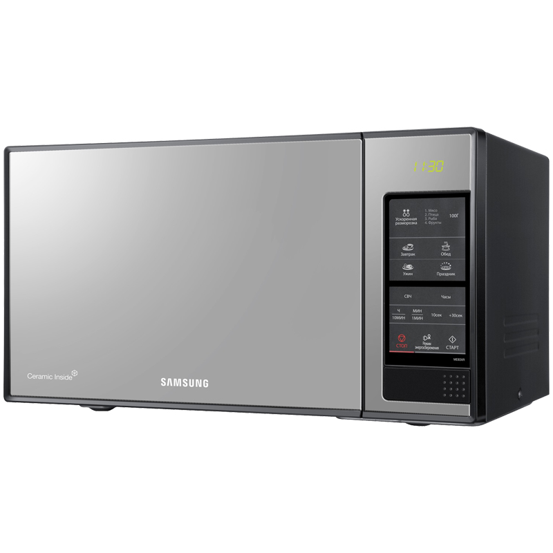 УЦЕНКА-Микроволновая печь Samsung ME83XR, 23л, электронное управление, черная