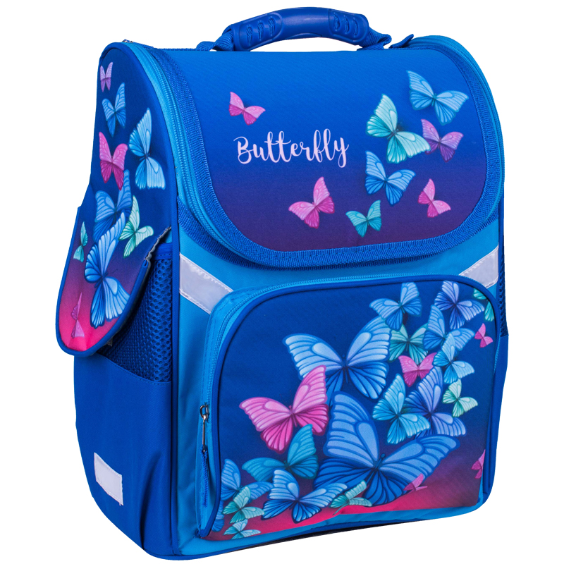 Ранец ArtSpace Junior "Butterfly" 37*28*21см, 1 отделение, 3 кармана, анатомическая спинка