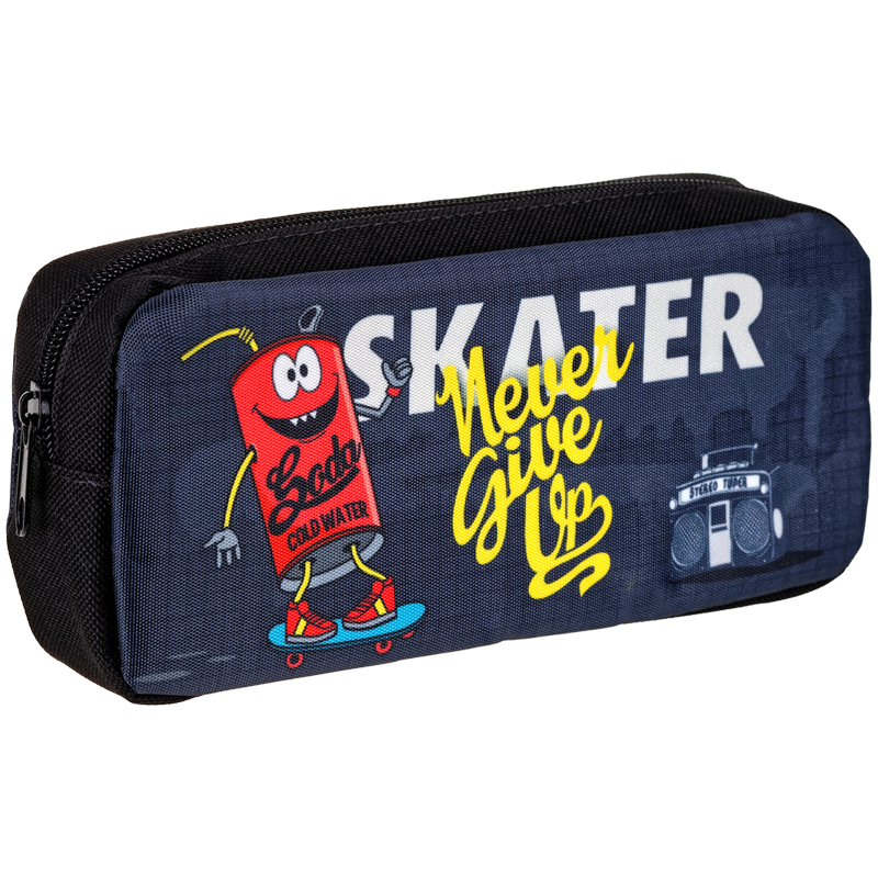 Пенал мягкий 200*90*40 ArtSpace "Skater", полиэстер