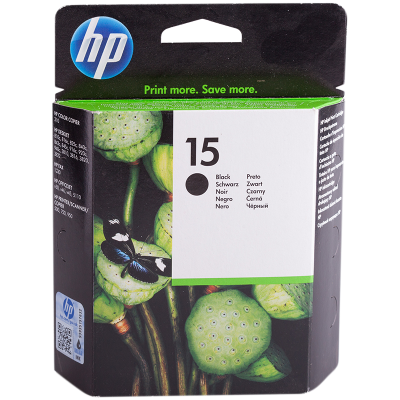 Картридж ориг. HP C6615DE (№15) черный для DJ 920/940/3810/3816/3820/3822 (500стр)