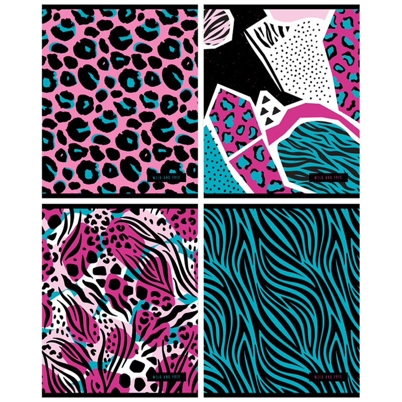 Тетрадь 48л., А5, клетка ArtSpace "Стиль. Wild", эконом
