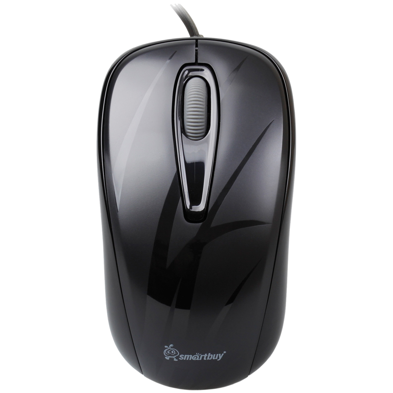 Мышь Smartbuy 310, USB, черный, 2btn+Roll