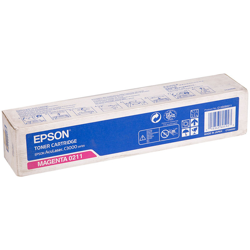 Тонер-картридж Epson AcuLaser C3000 (S050211) красный