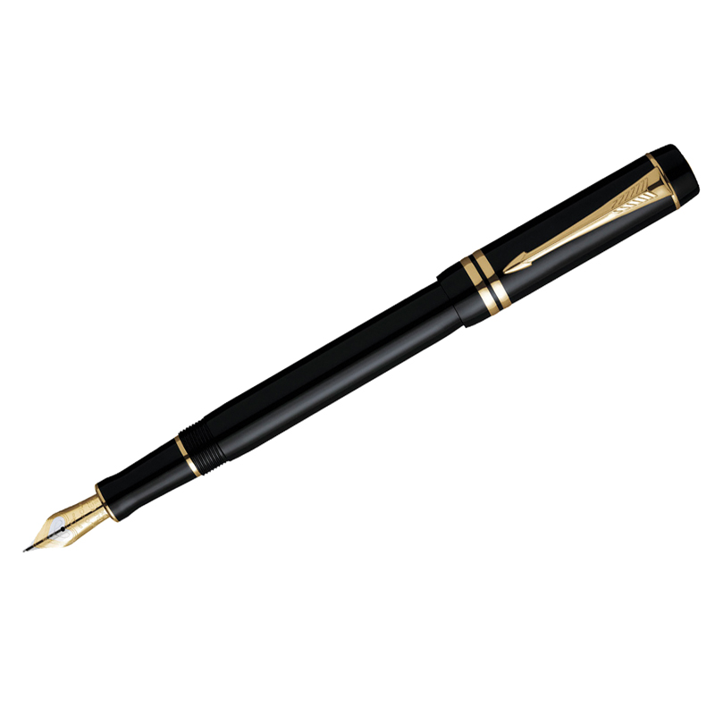 Ручка перьевая "Duofold F74 International Black GT" 0,8мм, подар.уп.
