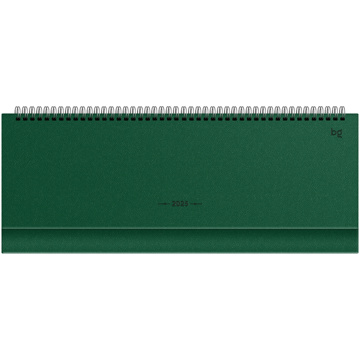 Планинг датированный 2025г., 64л., 330*130мм, балакрон, BG "Ariane. Dark green"